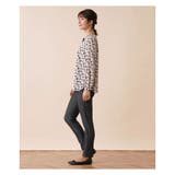 プリントリボンブラウス | Leilian | 詳細画像3 