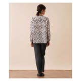 プリントリボンブラウス | Leilian | 詳細画像4 