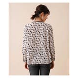 プリントリボンブラウス | Leilian | 詳細画像7 