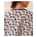 プリントリボンブラウス | Leilian | 詳細画像9 