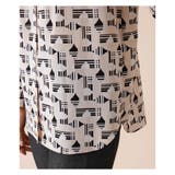 プリントリボンブラウス | Leilian | 詳細画像11 