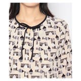 プリントリボンブラウス | Leilian | 詳細画像19 