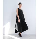 ブラック | ふくれジャガードニットワンピース | LANVIN en Bleu
