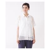 カッティングレースブラウス | Leilian | 詳細画像15