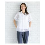 カッティングレースブラウス | Leilian | 詳細画像24