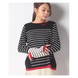 ボーダーニットセーター | Leilian | 詳細画像1