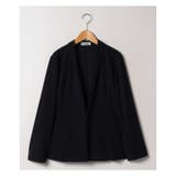 ノーカラージャケット | Leilian PLUS HOUSE | 詳細画像2