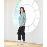 洗える 袖シャーリングジャケット | CARA O CRUZ | 詳細画像36