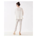 シャーリングスリーブブラウス | Leilian PLUS HOUSE | 詳細画像12