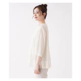 シャーリングスリーブブラウス | Leilian PLUS HOUSE | 詳細画像14
