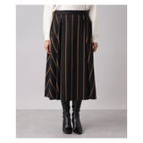 ストライプフレアスカ-ト | Leilian PLUS HOUSE | 詳細画像5