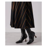 ストライプフレアスカ-ト | Leilian PLUS HOUSE | 詳細画像11