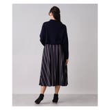 ストライプフレアスカ-ト | Leilian PLUS HOUSE | 詳細画像14