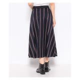 ストライプフレアスカ-ト | Leilian PLUS HOUSE | 詳細画像18