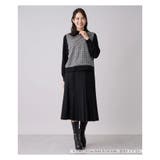 レース刺繍切替ニットプルオーバー | Leilian PLUS HOUSE | 詳細画像7