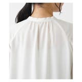 ボウタイ半袖シフォンブラウス | Leilian | 詳細画像13