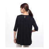 フラワープリント切替チュニック | Leilian PLUS HOUSE | 詳細画像3