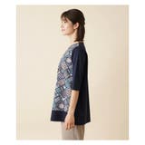 フラワープリント切替チュニック | Leilian PLUS HOUSE | 詳細画像11