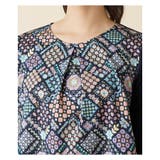 フラワープリント切替チュニック | Leilian PLUS HOUSE | 詳細画像13