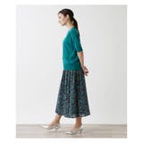 コットン混半そでニット | Leilian | 詳細画像3