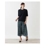 コットン混半そでニット | Leilian | 詳細画像5