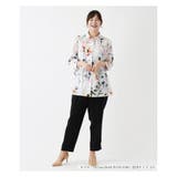 フラワープリントブラウス | Leilian PLUS HOUSE | 詳細画像2