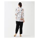 フラワープリントブラウス | Leilian PLUS HOUSE | 詳細画像4