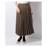 ブラウン系 | ロングレングスプリ-ツスカ-ト | Leilian