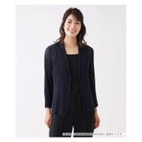 ネイビー | エアリーカーディガン | Leilian