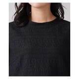 ジャカード切替ハイネックワンピース | Leilian PLUS HOUSE | 詳細画像14