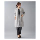 スタンドカラーニットカ-ディガン | Leilian PLUS HOUSE | 詳細画像2