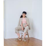 洗える ウエスト伸縮センタープレスパンツ | CARA O CRUZ | 詳細画像26