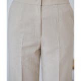 洗える ウエスト伸縮センタープレスパンツ | CARA O CRUZ | 詳細画像36