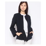 ジッパーノーカラージャケット | Leilian PLUS HOUSE | 詳細画像8