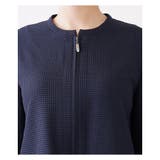 ジッパーノーカラージャケット | Leilian PLUS HOUSE | 詳細画像27