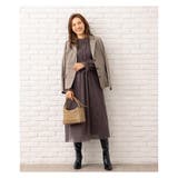 バックペプラムブレザー | Leilian | 詳細画像1