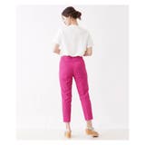 クロップドスリムカラーパンツ | Leilian PLUS HOUSE | 詳細画像6