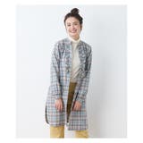 ロングチェックシャツ | CARA O CRUZ | 詳細画像2