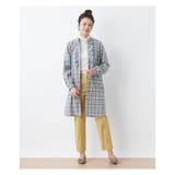 ロングチェックシャツ | CARA O CRUZ | 詳細画像10