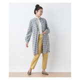 ロングチェックシャツ | CARA O CRUZ | 詳細画像11