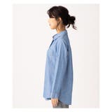 ロング丈ダンガリーシャツ | Leilian | 詳細画像6