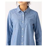 ロング丈ダンガリーシャツ | Leilian | 詳細画像8