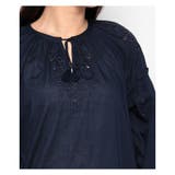 カットワーク刺繍ブラウス | Leilian | 詳細画像4