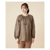 カットワーク刺繍ブラウス | Leilian | 詳細画像10