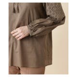 カットワーク刺繍ブラウス | Leilian | 詳細画像15