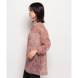 シアーシフォンブラウス | Leilian PLUS HOUSE | 詳細画像17