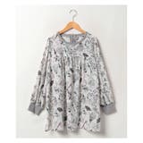 総柄ブラウス | Leilian PLUS HOUSE | 詳細画像2