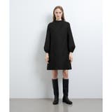 ボトルネックコクーンスリーブワンピース | LANVIN en Bleu | 詳細画像2