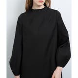 ボトルネックコクーンスリーブワンピース | LANVIN en Bleu | 詳細画像7