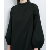 ボトルネックコクーンスリーブワンピース | LANVIN en Bleu | 詳細画像16